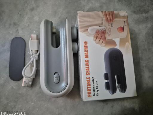  portable mini bag sealer and cutter - Dropgadgets 