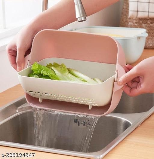 Multipurpose Washing & Draining Bowl | Innovative Kitchen Tool | Vegetable & Fruit Washing Strainer |  Smart Food Strainer with Peeler | - Dropgadgets 