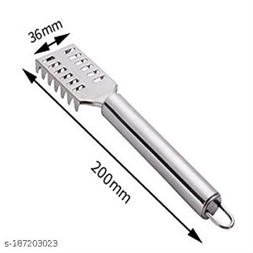 Steel Fish Scale Remover Scraper Stainless Steel Fish Cutting Tools Sawtooth Easily Remove Fish Scales-Cleaning Brush Scraper(Pack Of 1) - Dropgadgets 