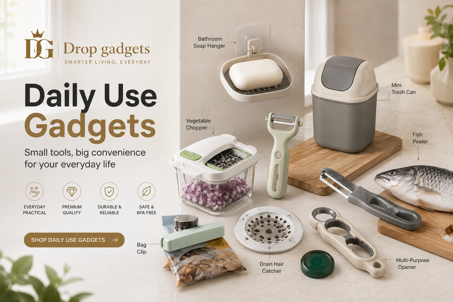 Daily use gadgets 