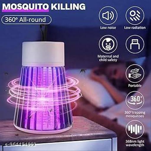 Mosquito Lamp Eco-Friendly LED Machine USB-Powered Indoor Bug Zapper for Home Chemical-Free Insect Trap Safe Kids & Pets Easy to Clean Lamp, Electronic Lamp - Dropgadgets 