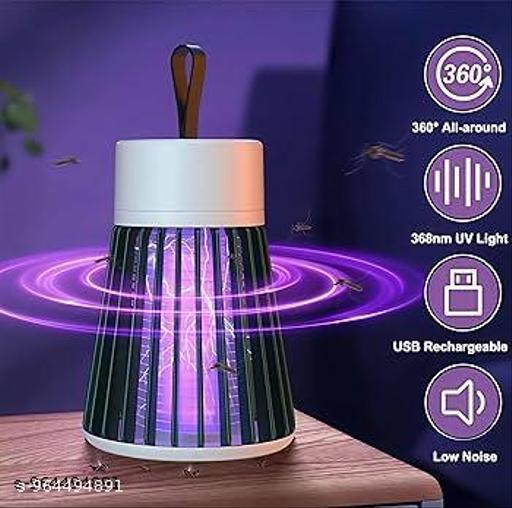 Mosquito Lamp Eco-Friendly LED Machine USB-Powered Indoor Bug Zapper for Home Chemical-Free Insect Trap Safe Kids & Pets Easy to Clean Lamp, Electronic Lamp - Dropgadgets 
