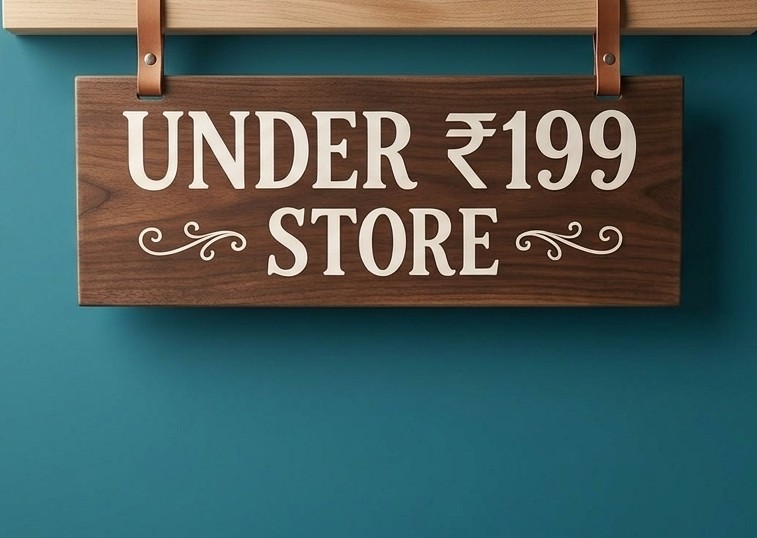Under ₹199 Store
