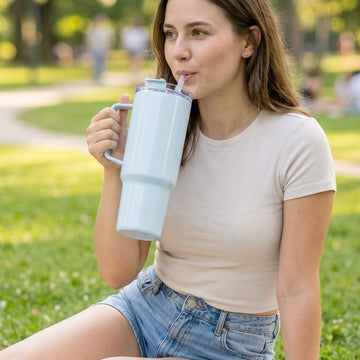 Travel Tumbler – Large 1800ml Capacity with Leak-resistant Lid - Ente Kada