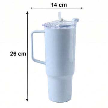 Travel Tumbler – Large 1800ml Capacity with Leak-resistant Lid - Ente Kada
