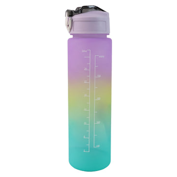 Motivational Water Bottle with Straw & Time Marker | Hydrozilla - Ente Kada