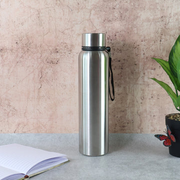 Stainless Steel Water Bottle 1000ml – Vacuum Insulated | DeoDap - Ente Kada