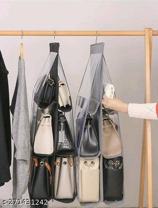 Purse and Hand Bag Organiser - Grey - Fluxx Kart