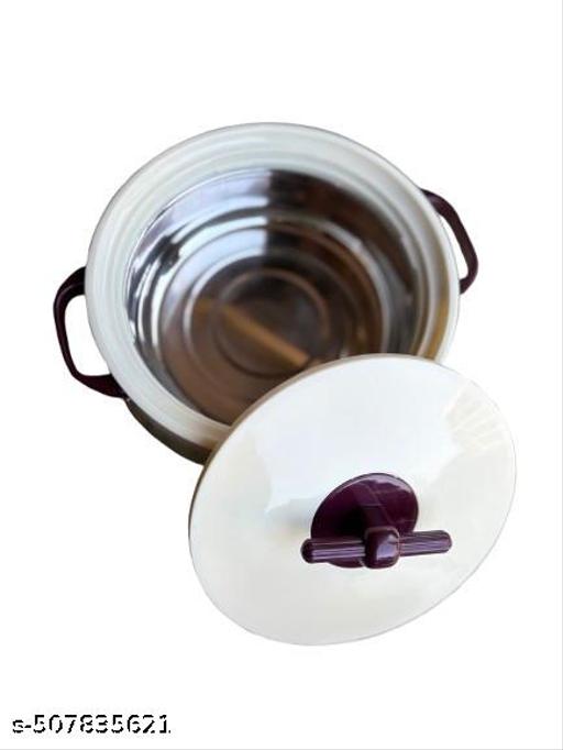 Deluxe Decor 3000 Inner Stainless Steel Insulated Casserole Brown - Fluxx Kart