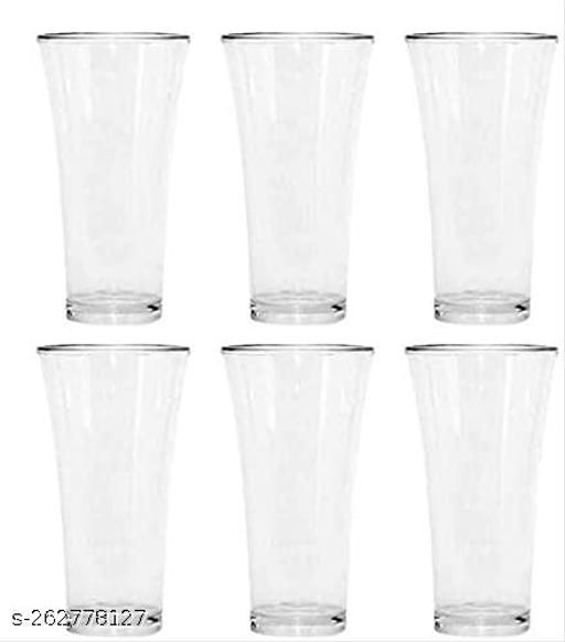 Unbreakable Plastic Glass Set of 12 PCS for Cocktail/Soft Drink/Cold Drink/Mocktail Soda/Juice/Water for Party Picnic Dining Table Serving Office Home Kitchen - Fluxx Kart