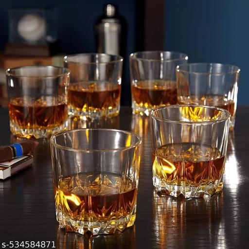 SET OF 6 WATER OR WINE GLASS - Fluxx Kart