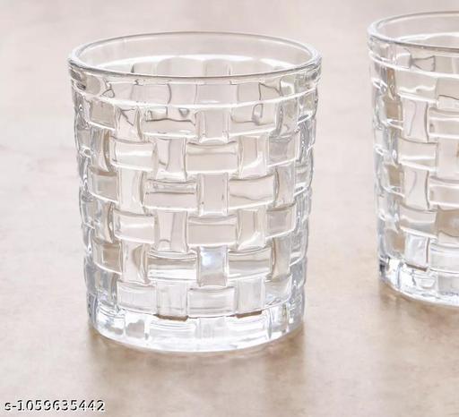 Six Whiskey Glass - Round Inter Lock - Fluxx Kart