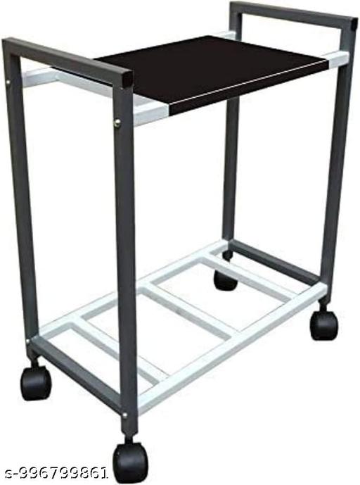  Inverter Trolley for Home Trolly, Inverter Battery Trolly, Inverter Stand for Home, Inverter Trolley, Metal Inverter Trolly (Black) (Single Inveter Trolley) - Fluxx Kart