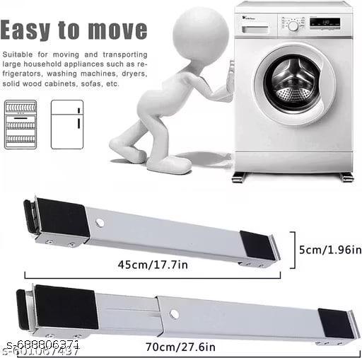 Furniture Lifter Tool Set Heavy Duty Trolley Furniture Mover Sliders Heavy Load Moving Wheels for Furniture Furniture Mover Lifter, Furniture Rollers Set for Home Appliance (WHITE) - Fluxx Kart