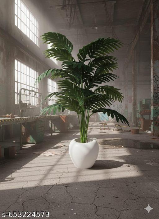 Artificial Plant 18 Leaf Palm Tree With Pot for Home/Office Decor) - Fluxx Kart