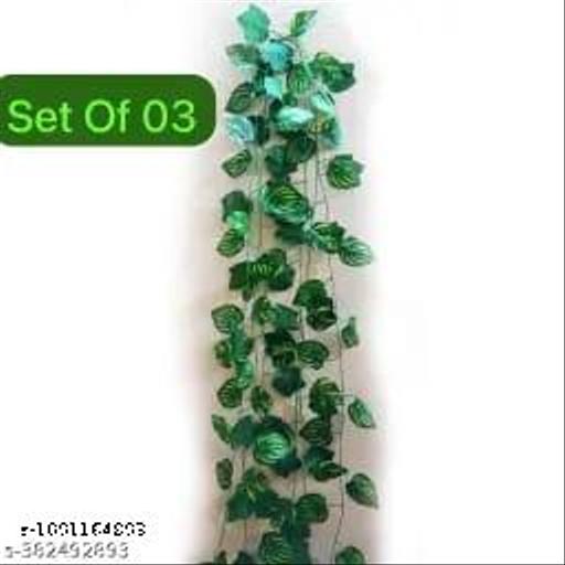 Smart_ Choice Long Artificial Money Plant Vine Set | Decorative Hanging Green Leaves for Home Wall Decor - Fluxx Kart