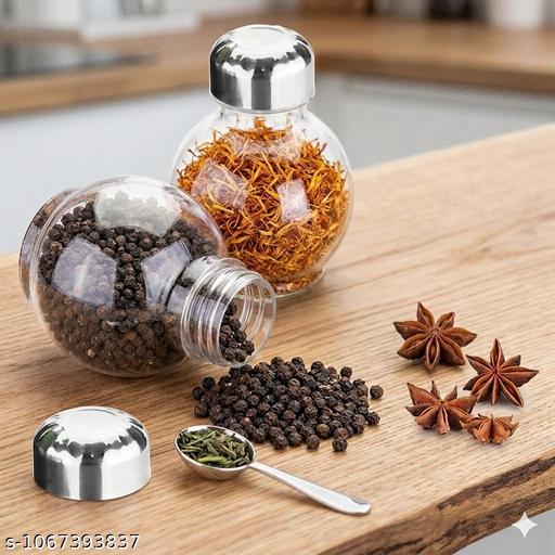 Revolving Spice Rack | 16 in 1 Masala Rack Set | Big Spice Container | Seasoning Kitchen Storage Organization | Turntable Condiment Stand | Revolving Spice Rack | Condiment Set - FRK Products 
