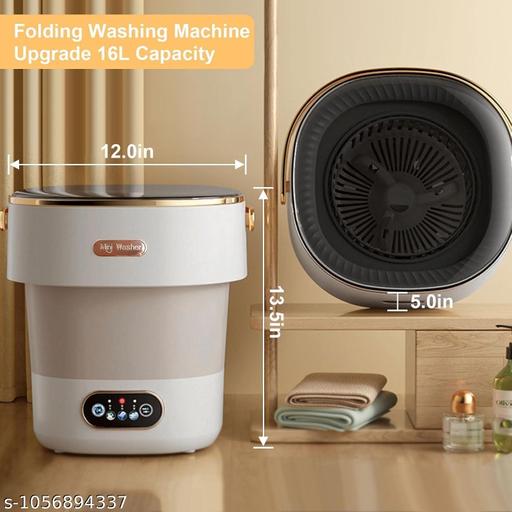 SeMi AuToMaTiC FoLdInG 9L SmAlL MiNi WaShInG MaChInE WiTh DrYeR DeEp CLeAnInG FoR UnDeRwEaR WaShINg MaChInE SeMi AuToMaTiC S7 - FRK Products 