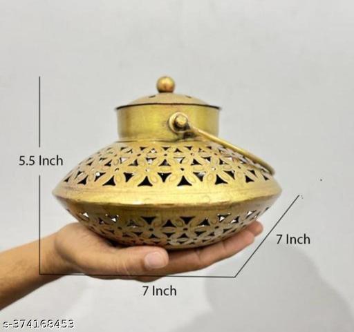 Handicraft Dhoop Degchi With Bracket+Chain - Gadgetztore