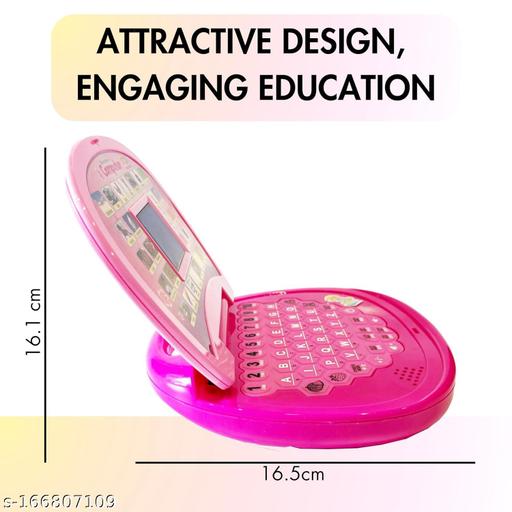 NILKANTHARNI  Educational Computer ABC and 123 Learning Kids Laptop with LED Display and Music  - Gadgetztore