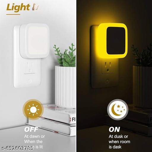 2 Pin Night Lamp 0.5 Watt Plug & Play Bulb for Bedroom, Living Room, Zero Watt Light Direct Socket Night Lamp - Gadgetztore