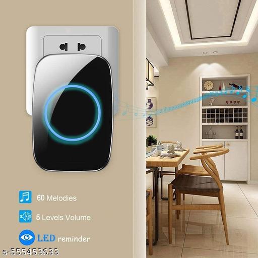 Wireless Doorbell, Waterproof Door Bell Kit, Over 1000 feet Range and 60 Chime, 5 Levels Volume and LED Flash, for Home Office Classroom - Gadgetztore