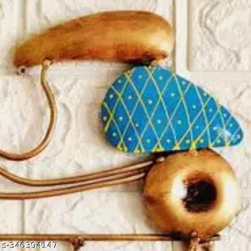 Scooter Shaped Iron Wall Key Holder with 4 Hooks - Gadgetztore
