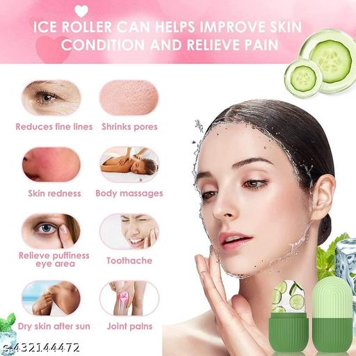 Face roller/ice roller/anty pempal/face ice roller( Pack Of 2) - Gadgetztore