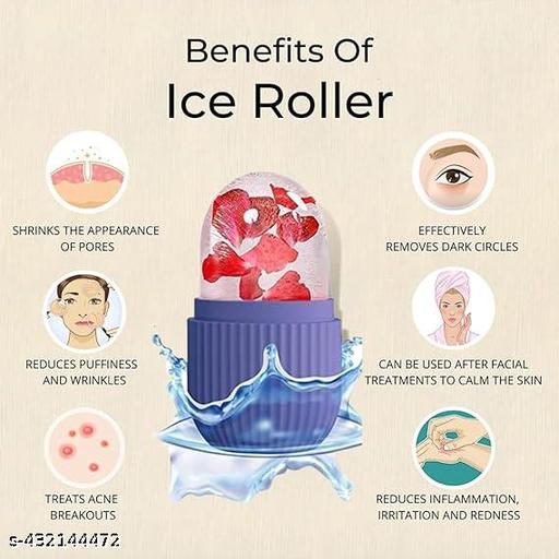 Face roller/ice roller/anty pempal/face ice roller( Pack Of 2) - Gadgetztore