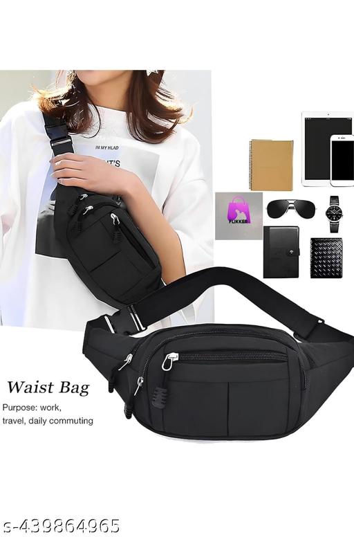 Trendy Waist Bag for Everyday Essentials,The Modern Waist Bag for Active Lifestyles,Stylish Waist Bag for Every Occasion,waist bag for men and women - Gagan Elite