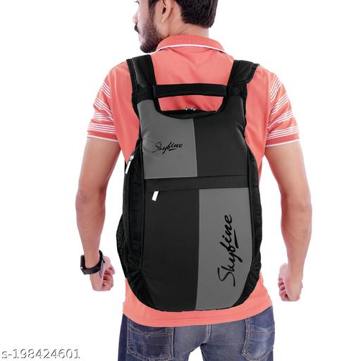 Men Stylish PU Leather Backpack College Office Travel Bag for Boys  - Gagan Elite