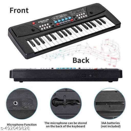 37 Key BIGFUN Piano Keyboard With DC Power Option, Recording And Mic, Electronic Piano Keyboard Multi-Function Portable Piano Keyboard Analog Portable Keyboard - Gagan Elite