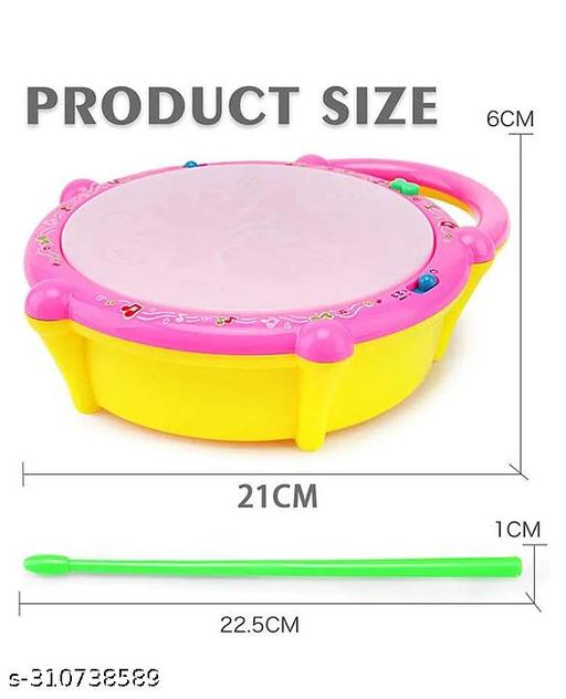 NILKANTHVARNI flash drum -pink yellow - Gagan Elite