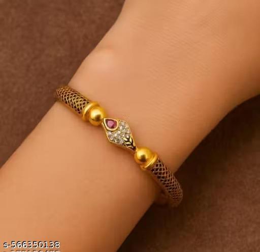 NEW TREDITIONAL BANGLES WITH BEST GOLD & AMERICAN DAIMOND - Gagan Elite