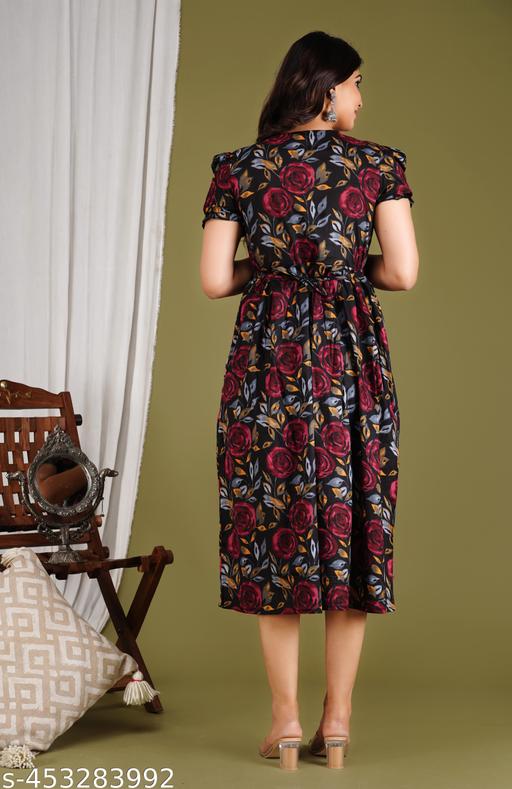 MATERNITY WOMAN KURTA WITH BALT,FEEDING KURTI - Gagan Elite