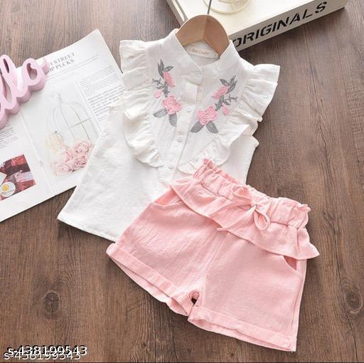 Pretty Trendy girls Top & Bottom Sets - Gagan Elite