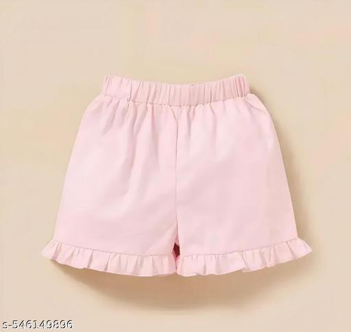 Trendy baby girl's dress and shorts set - Gagan Elite