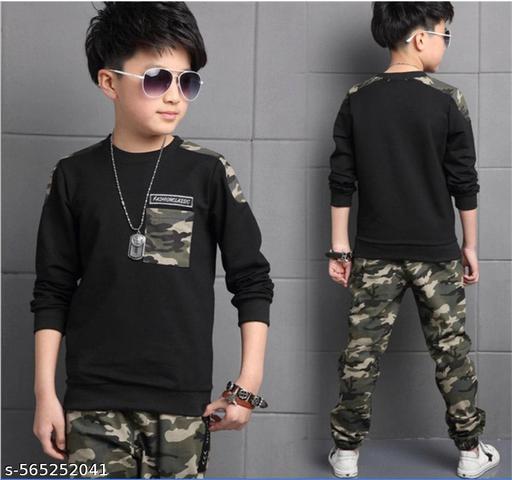 Cute Elegant Boys Top & Bottom Sets - Gagan Elite
