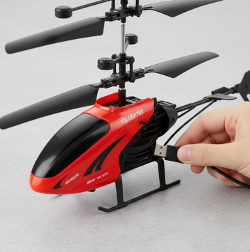 Remote Control Helicopter USB Chargeable Cable for Boy and Girl Children (Pack of 1) - Gagan Elite