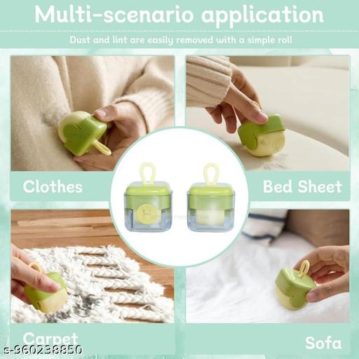 Mini Lint Roller Washable Mini Square Lint Rollers for Dust Clothes Pet Hair Small Compact Handheld Portable Pet Lint Roller for Clothes Dust Pet Hair Fur Remover Mini Travel Size - Grinlot 