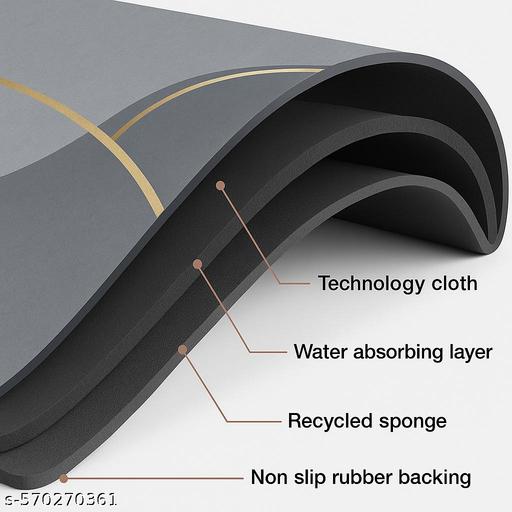 Premium water absorbent bath mat  - Happyyoo