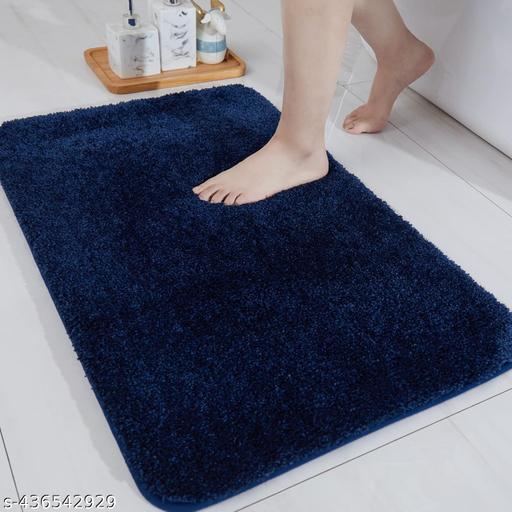 Bathroom Rug Luxury 26x16 Inch,Non Slip Bath Mat,Water Absorbent Soft Microfiber Shaggy Rug,Machine Washable Bathmat Accessories Decor with Rubber Backing,Bath Rugs for Bathroom Floor, Tub and Shower