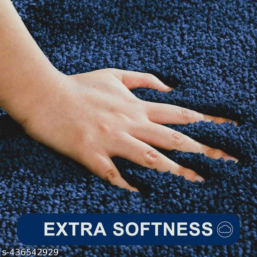 Bathroom Rug Luxury 26x16 Inch,Non Slip Bath Mat,Water Absorbent Soft Microfiber Shaggy Rug,Machine Washable Bathmat Accessories Decor with Rubber Backing,Bath Rugs for Bathroom Floor, Tub and Shower - Happyyoo