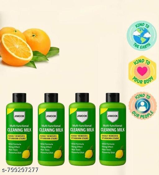 All Purpose Multifunctional concentrated cleansing lotion, Multifunctional Cleaner Liquid, Multipurpose Cleaning Cream, High- Cleaning Agent for Kitchen & Bathroom (GREEN-4) - Happyyoo