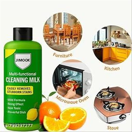 All Purpose Multifunctional concentrated cleansing lotion, Multifunctional Cleaner Liquid, Multipurpose Cleaning Cream, High- Cleaning Agent for Kitchen & Bathroom (GREEN-4) - Happyyoo