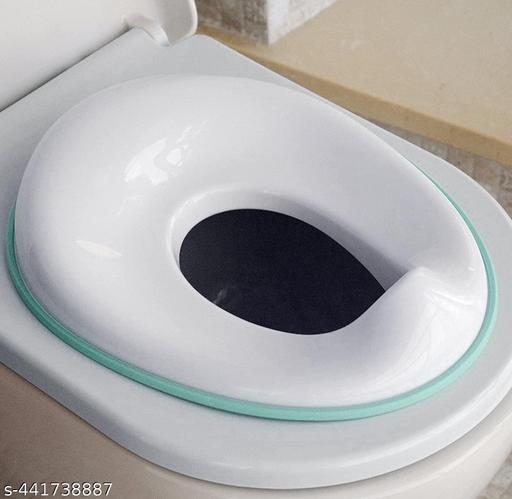 Baby Toilet Seat,potty seat for  kids, (Blue) With FREE HOOK - Happyyoo