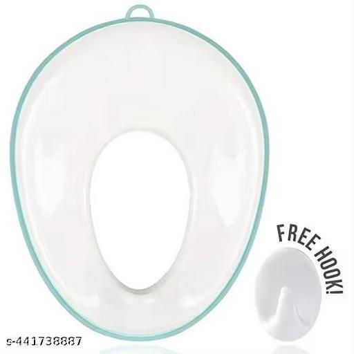 Baby Toilet Seat,potty seat for  kids, (Blue) With FREE HOOK - Happyyoo