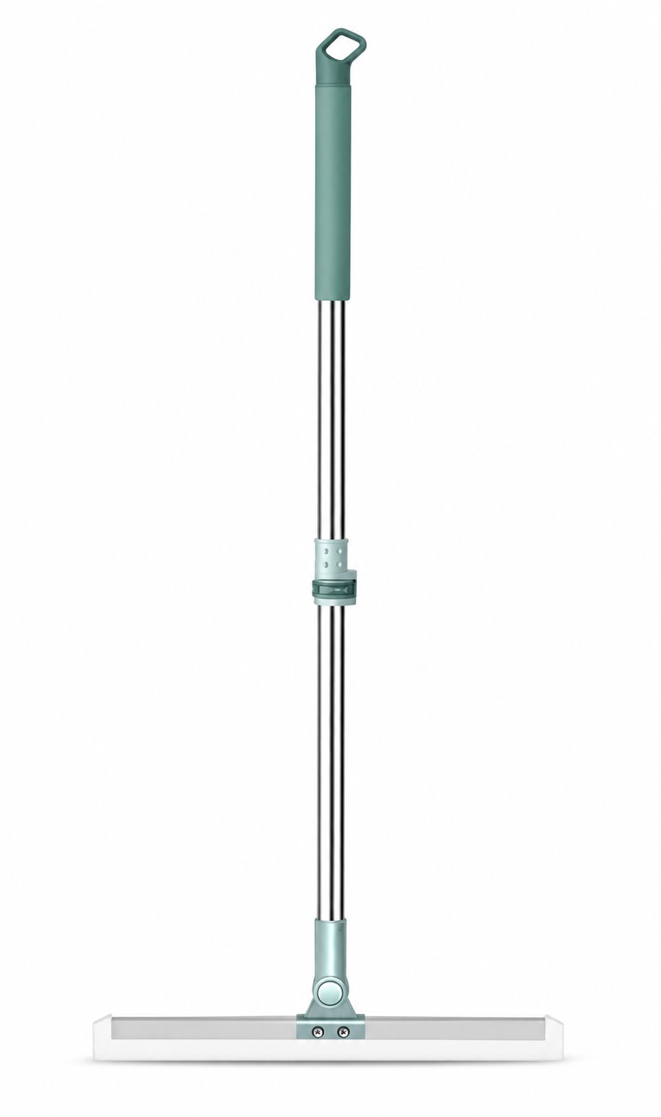 Magic Broom Sweeper for Floor Cleaning – Multifunctional Silicone Wiper Mop with Stainless Steel Extendable Handle – Wet & Dry Use – Bathroom Floor Wiper & Window Squeegee Viper for Home | 50-Inch Rotating Floor Squeegee, Heavy Duty Bathroom Wiper with 180-Degree Swivel Head - HOME SHOPY