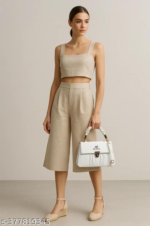 Graceful Stylish Slingbags  Luxury High Quality PU Leather Women Shoulder Bag (White) - IndiCart