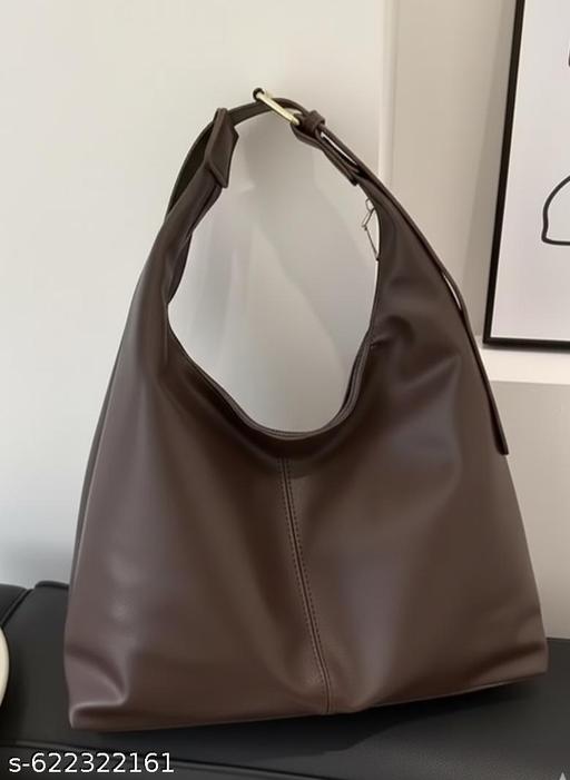 classic black hobo shoulder handbag - IndiCart
